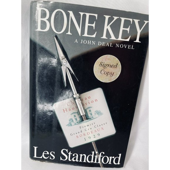 Bone Key 2002 Les Standiford 1st Print Hardcover Book Dust Jacket SIGNED COPY - Picture 1 of 12